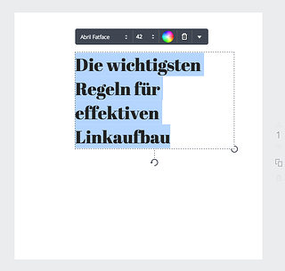 canva-textfeld