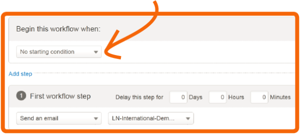 Workflow einrichten Workflow einrichten