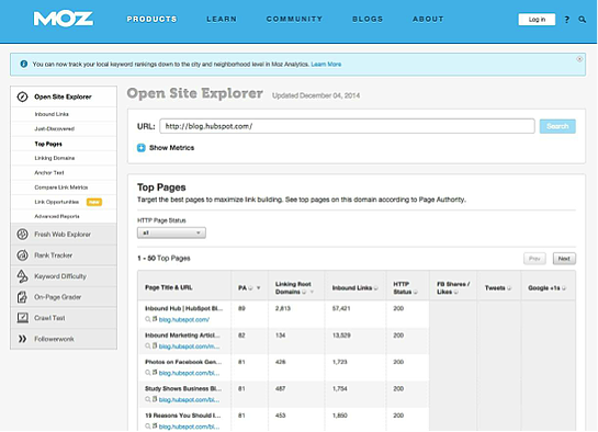 Moz-onsiteexplorer