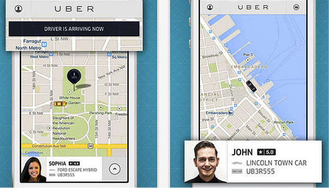 HubSpot – Apps für Vertriebsmitarbeiter – Uber / Lyft