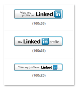LinkedIn Buttons