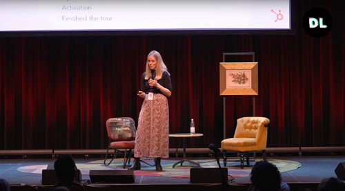 Anne Tempelmeier auf dem Digitale Leute Summit 2021