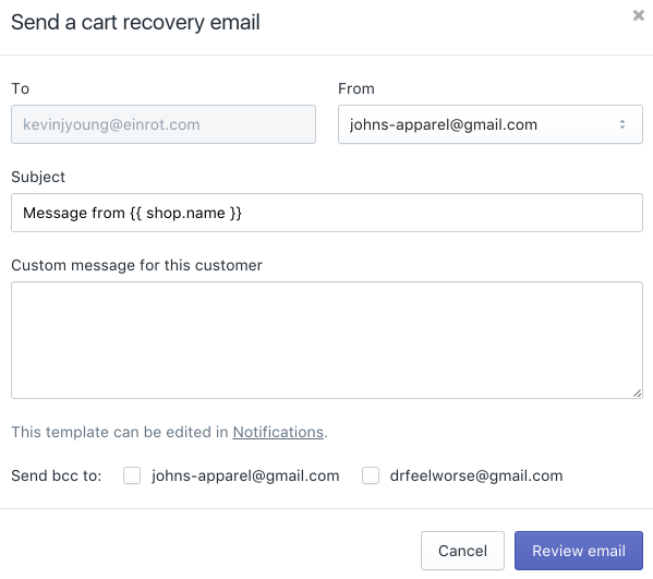 Marketing-Automatisierung Shopify