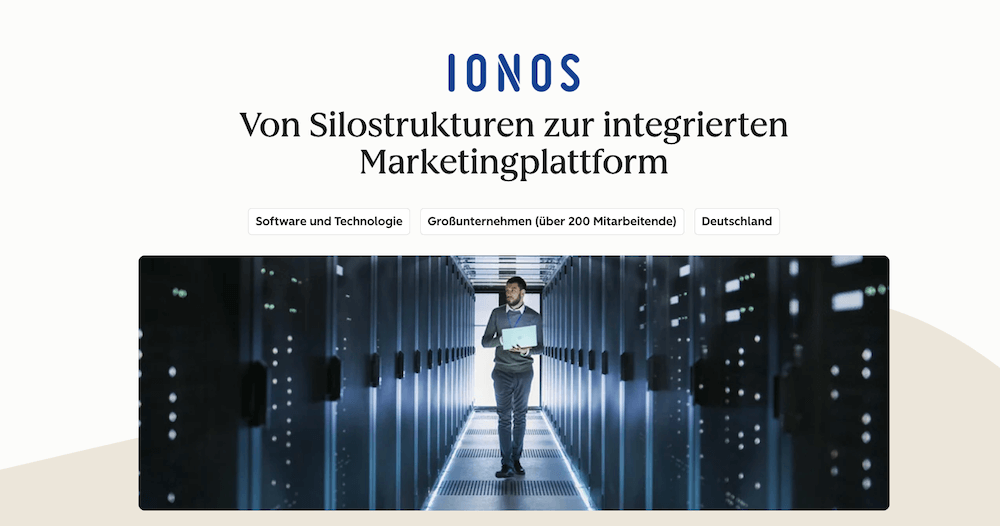 Das IT-Unternehmen Ionos hat mit HubSpot Silostrukturen abgebaut