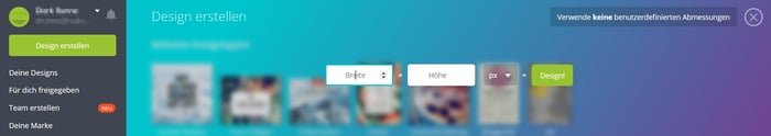 HubSpot - Visueller Content mit Canva - Neues Design mit benutzerdefinierter Größe HubSpot - Visueller Content mit Canva - Neues Design mit benutzerdefinierter Größe