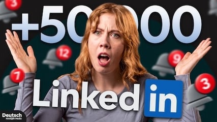 Thumbnail fuer das Video Reichweite aufbauen auf LinkedIn