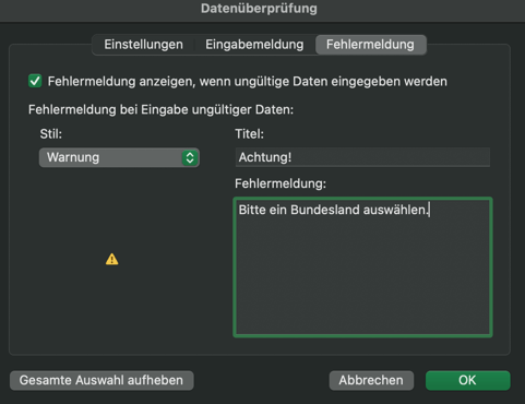 Excel-Dropdown-Menü-Mac4