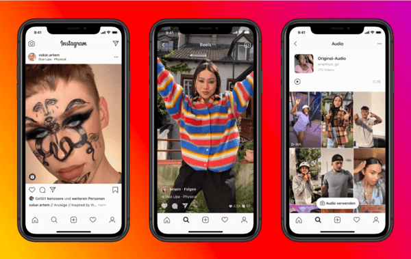 Instagram Reel Beispiele