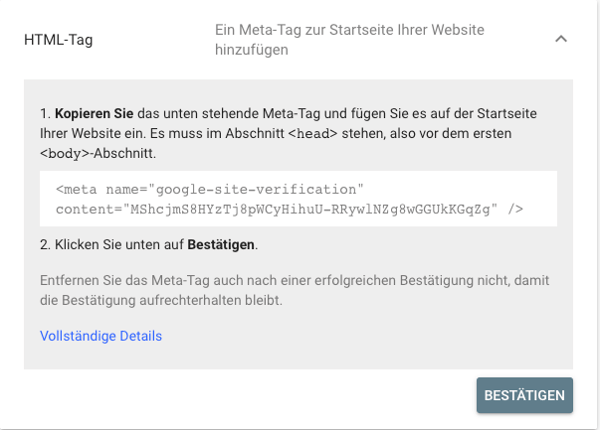 Google-Search-Console-einrichten-HTML-Tag