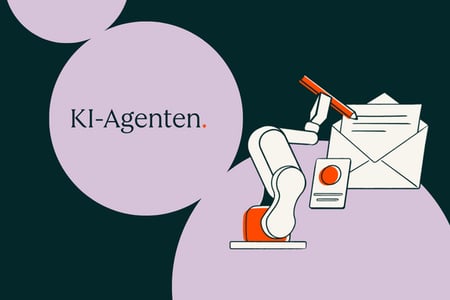 KI-Agent schreibt Text