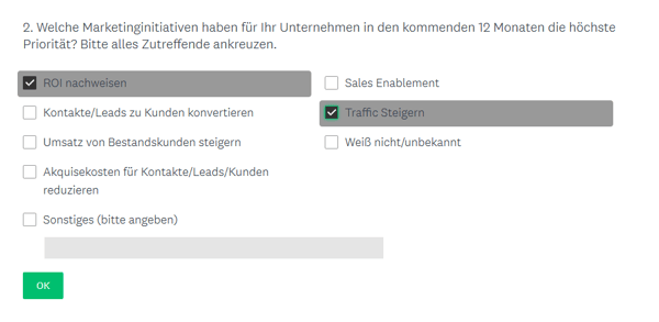 HubSpot-Umfrage-Mehrfachauswahl