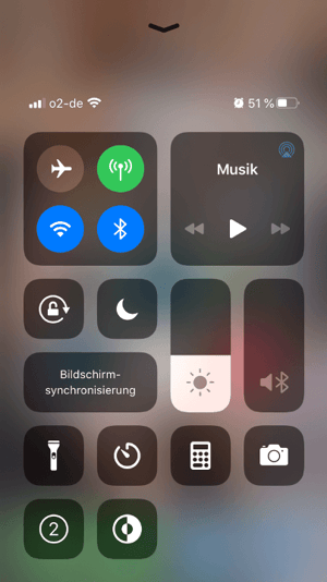 Bildschirmaufnahme mit dem iPhone