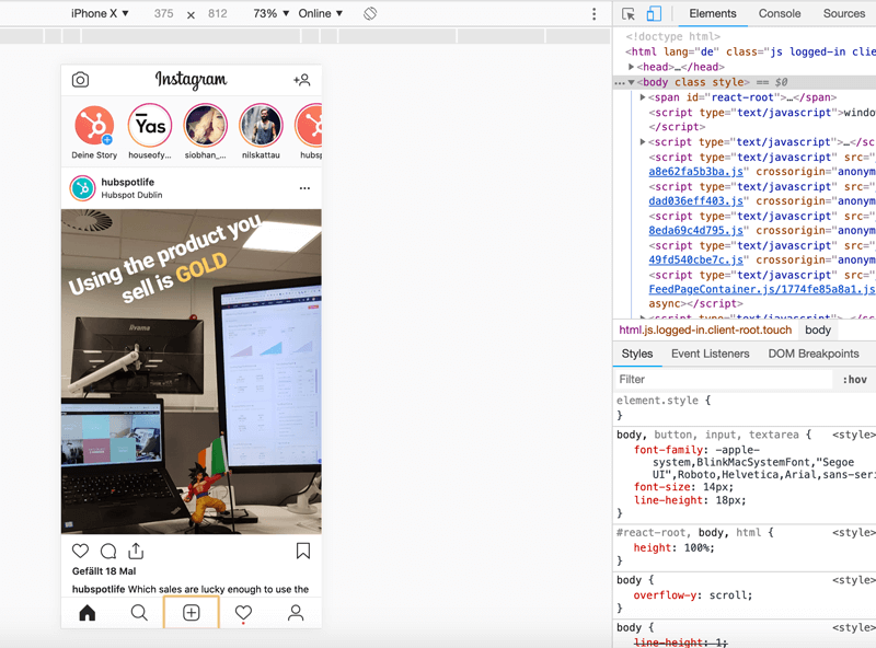 InstagramBilder und Stories vom PC oder Mac hochladen
