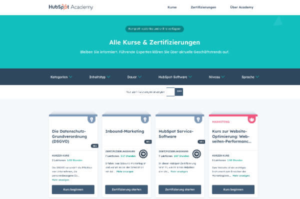 Online-Kurse-marketing-HubSpot