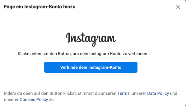 Facebook Business Manager Instagram Konto hinzufuegen