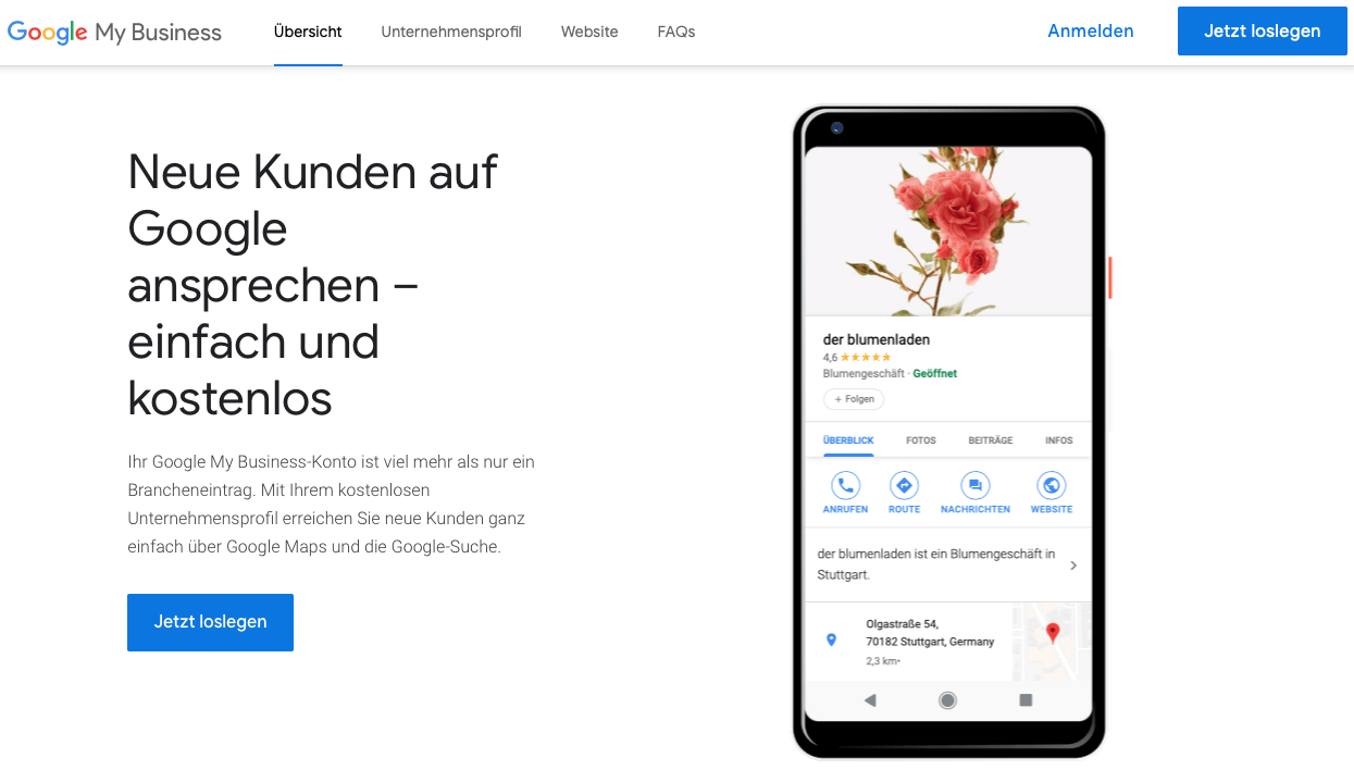 Google My Business Starten Google My Business Starten