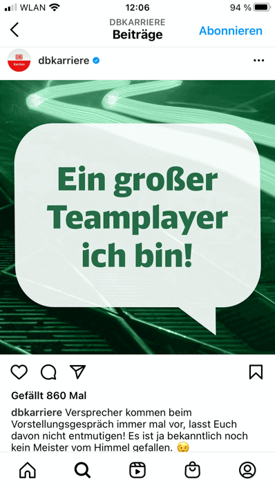 Personalmarketing-Deutsche Bahn