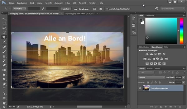 HubSpot-Photoshop-22-Freistellungswerkzeug-in-Aktion