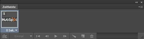 Zeitleiste mit Frame-Animation Zeitleiste mit Frame-Animation