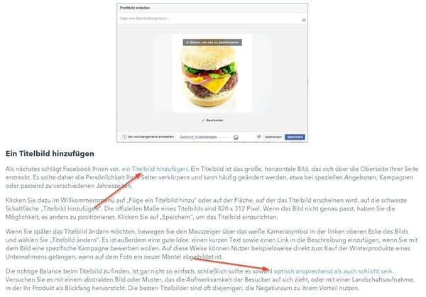 Ausschnitt der Pillar-Seite zum Thema Facebook-Marketing von HubSpot Ausschnitt der Pillar-Seite zum Thema Facebook-Marketing von HubSpot