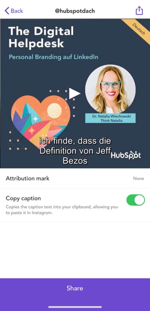 Reposten mit Originalbildunterschrift und Wasserzeichen