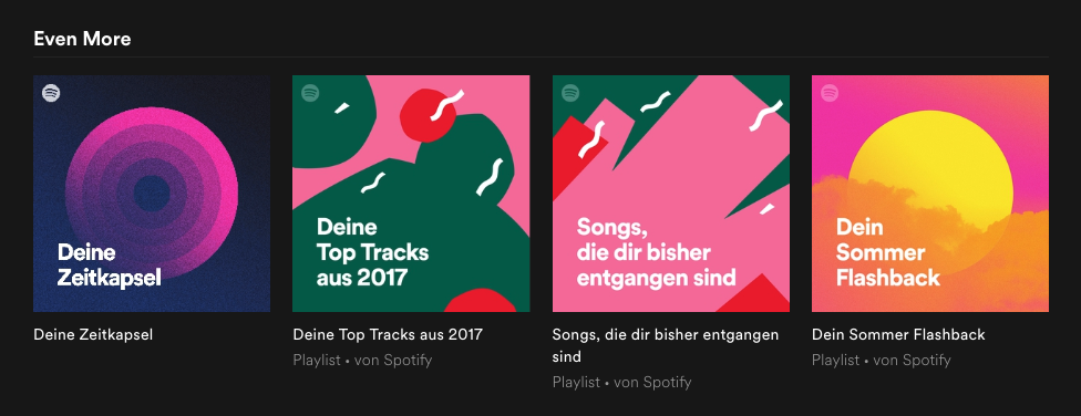 Spotify-Empfehlungen