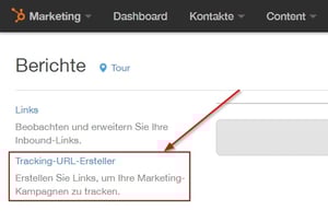 Tracking-URL-Ersteller aufrufen Tracking-URL-Ersteller aufrufen