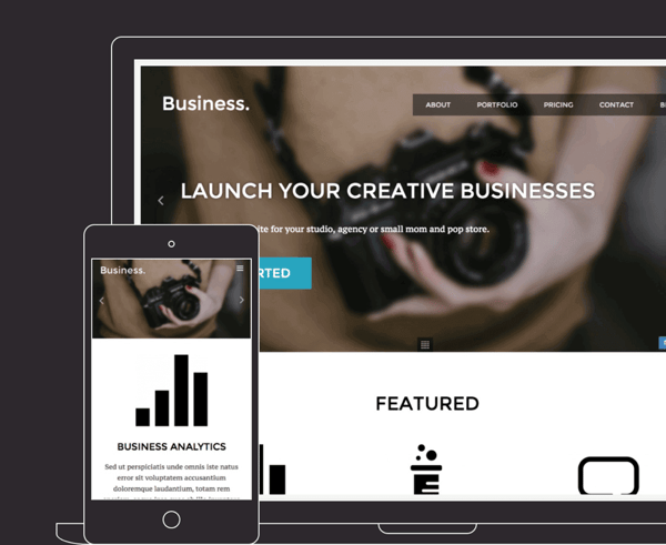 WordPress-Template Business