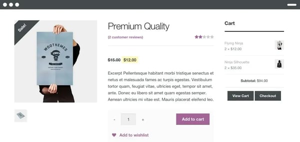 WordPress-Template Storefront