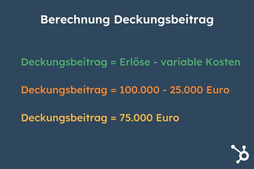 Formel Berechnung Deckungsbeitrag