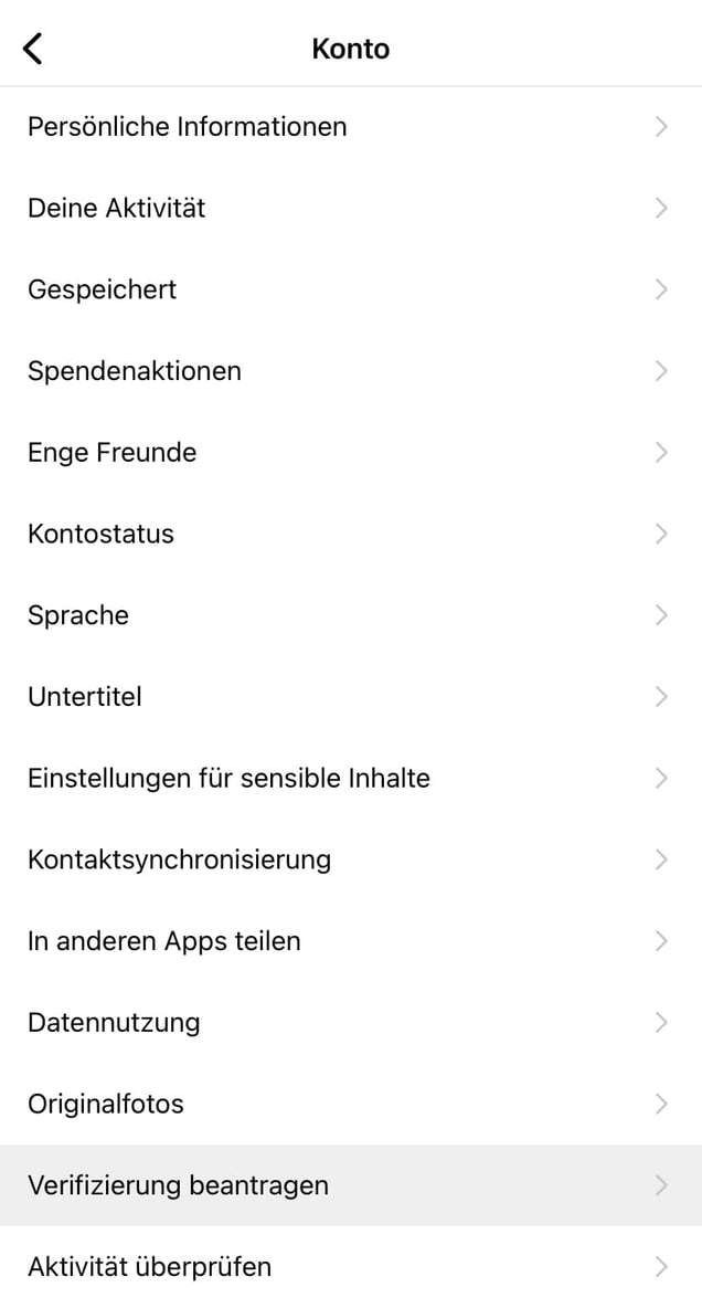 Blauer Haken bei Instagram: So verifizieren Sie Ihren Account