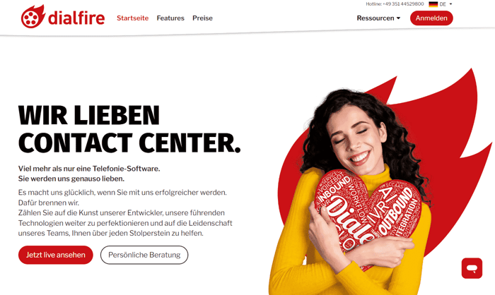 Call-Center-Software Dialfire