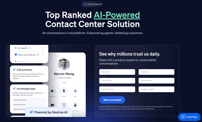 Call-Center-Software Nextiva