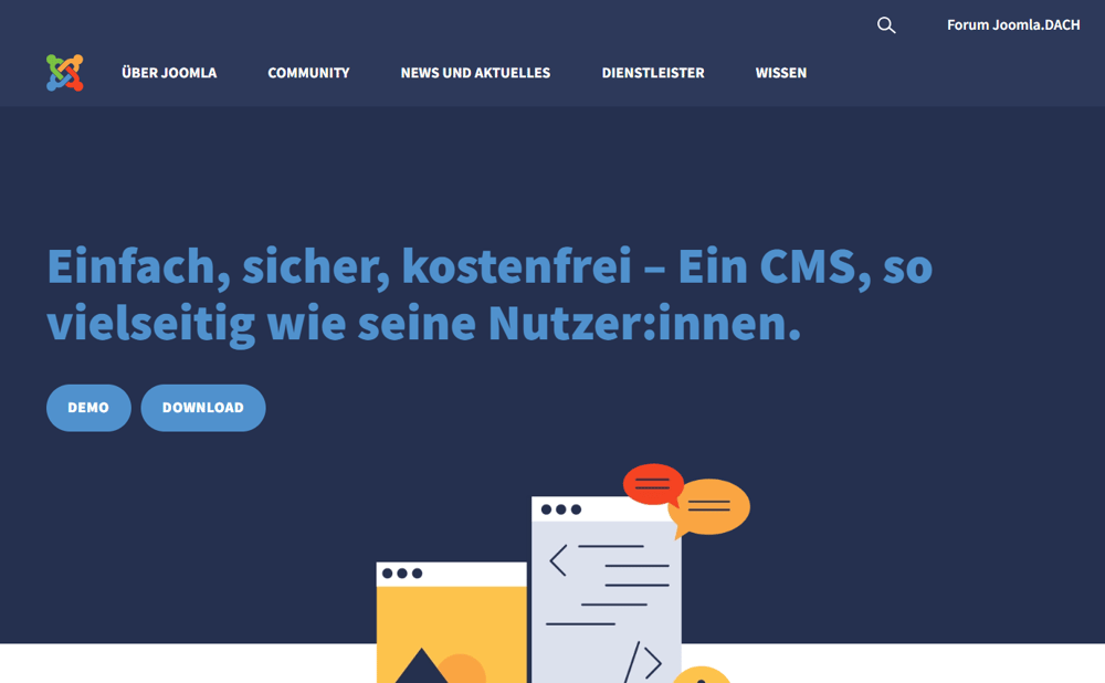 CMS-System Joomla!