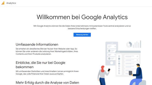 Content-Marketing-Tool Google Analytics