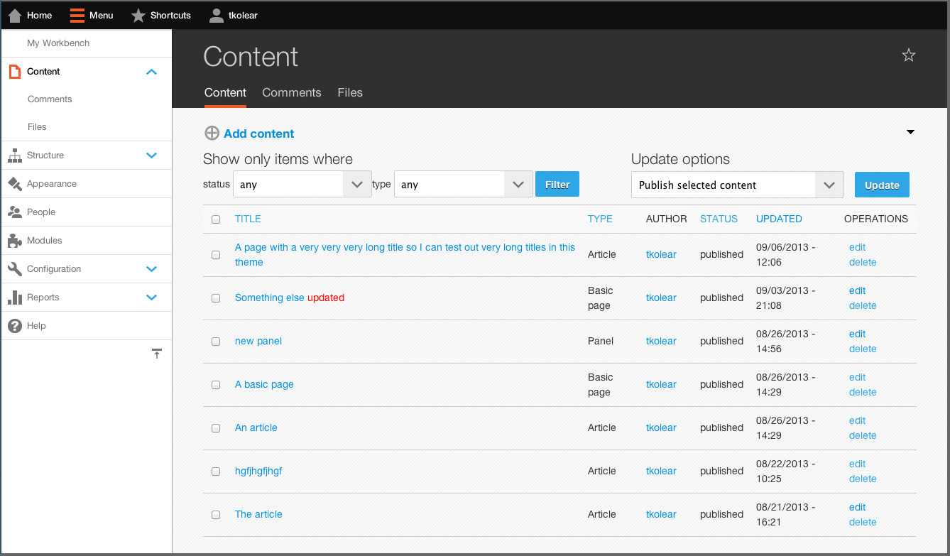 CMS-System Drupal