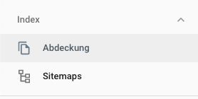 Duplicate Content in Google Search Console: Reiter Index Abdeckung