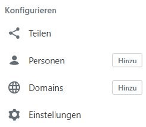 Einstellungen und Optionen zum Hinzufügen von Personen zu Ihrer WordPress-Website