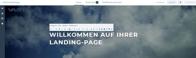 WYSIWYG-Editor in HubSpot CMS