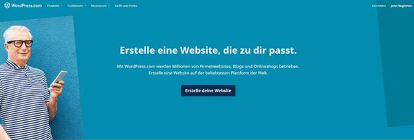 website mit wordpress erstellen
