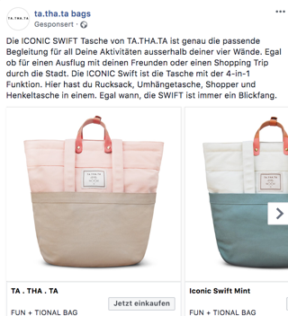 facebook-werbung-taschen-collection-ad