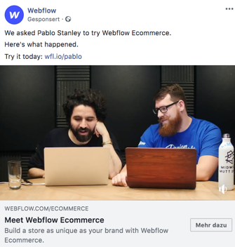 facebook-werbung-von-webflow