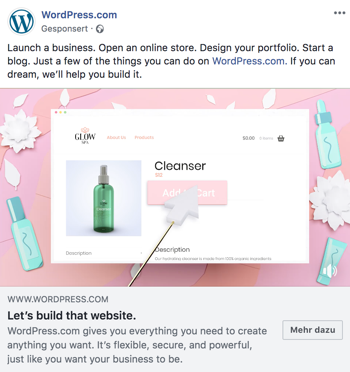 facebook-werbung-von-wordpress