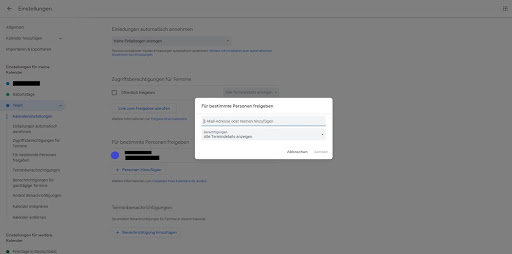 Google-Kalender teilen: So einfach geht es