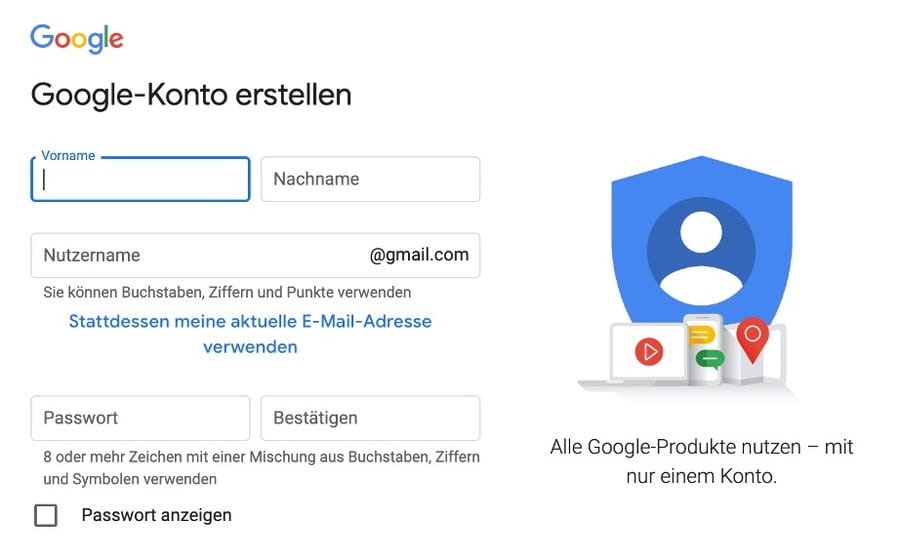 GoogleKonto erstellen, ändern und löschen Eine Anleitung