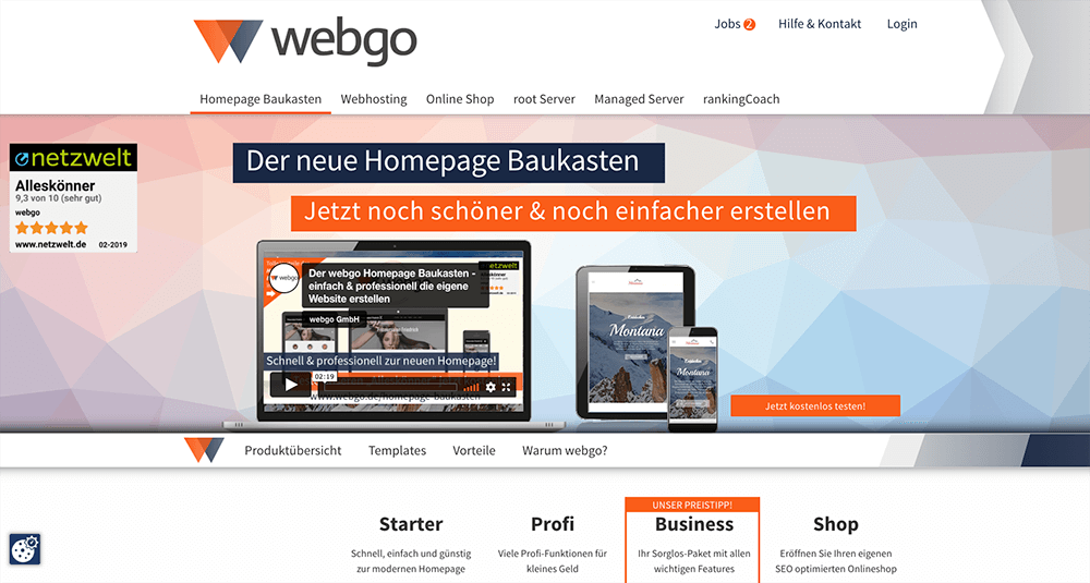 Die Besten Homepage-Baukästen: 15 Anbieter Im Vergleich