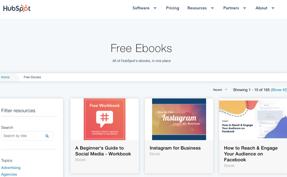 hubspot-free-ebooks