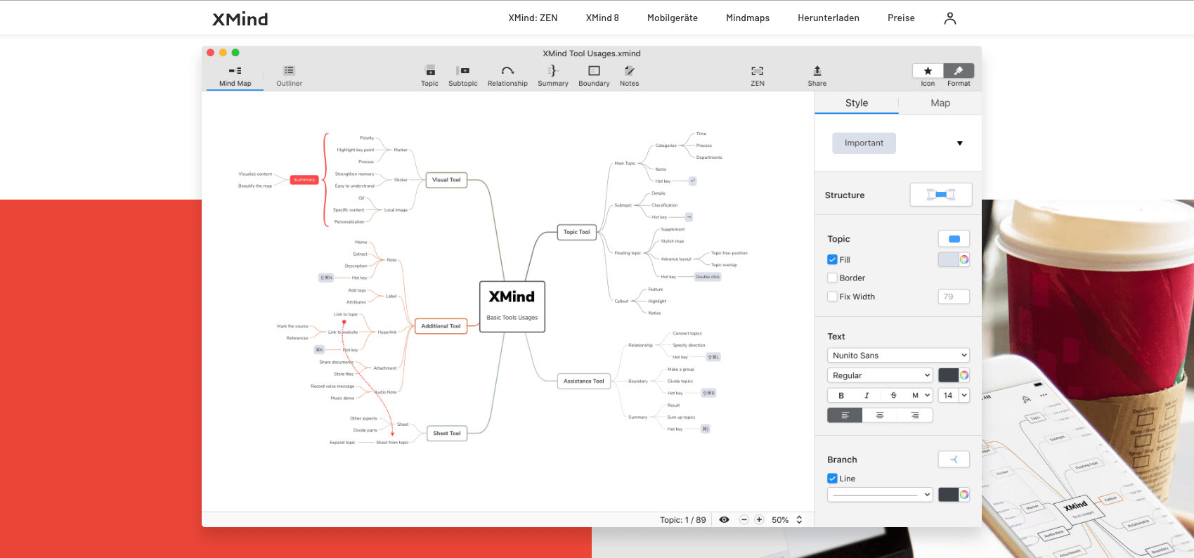 Brainstorming-mit-XMind