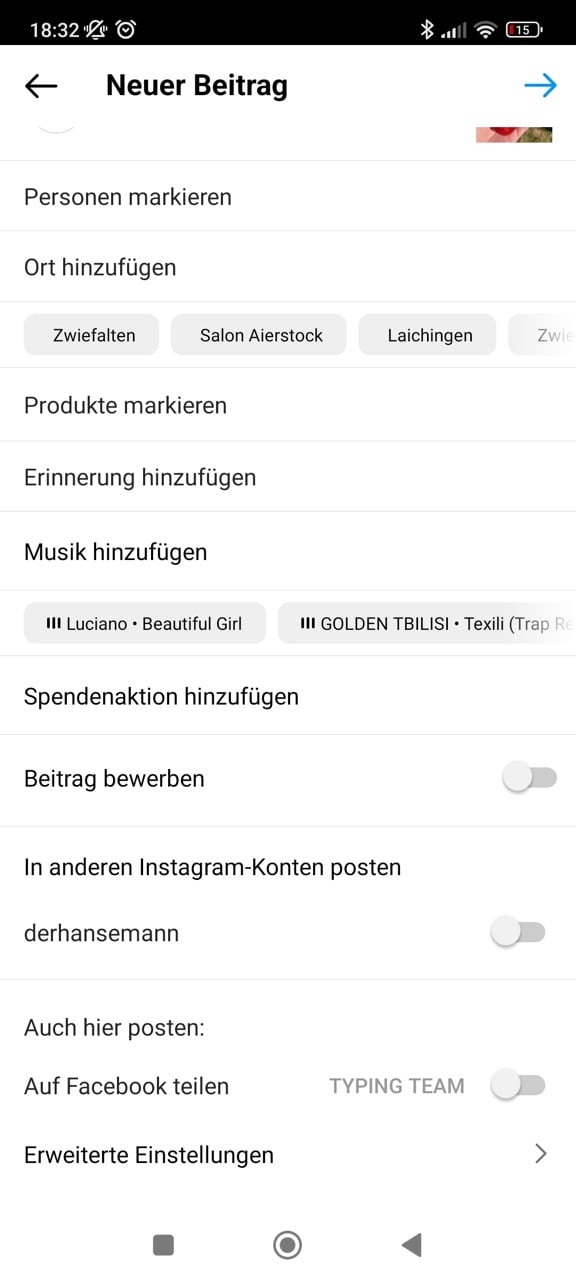 InstagramPost planen So geht's in der App und via Tool
