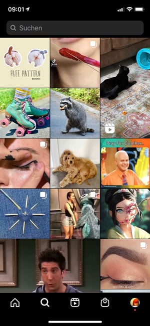 Instagram-Suche: Bilder auch ohne Account finden